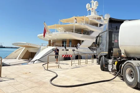 Rifornimento gasolio nautico a Trapani